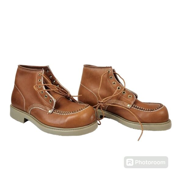 NEW Lehigh Mens Steel Toe Rubber Sole Chukka Boot 8 - Picture 3 of 11